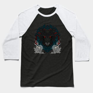 Mecha Wolf Baseball T-Shirt